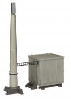 44-0195A Bachmann Scenecraft GSM-r Telecom Cabin and Monopole